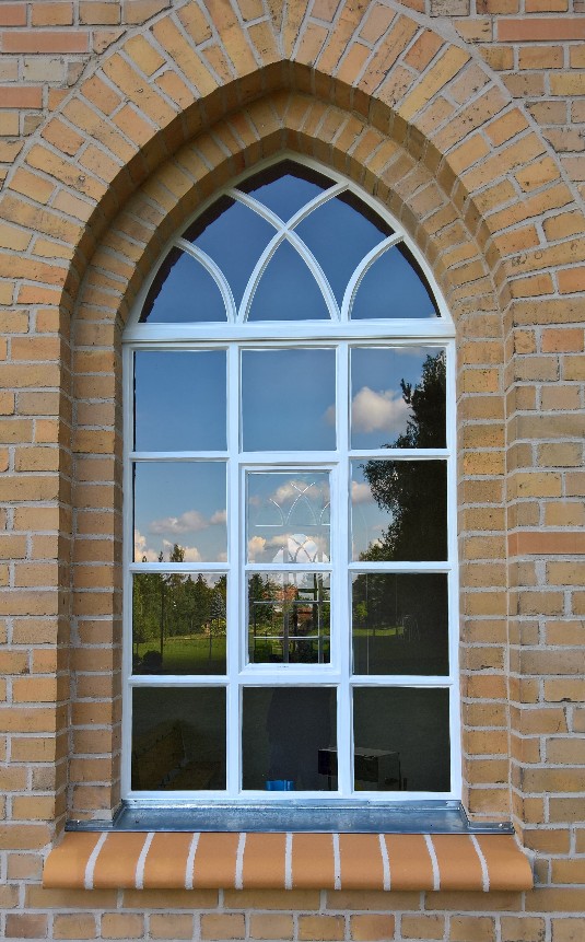 Spohla Kapelle Fenster Neogotik Restauriert